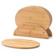 Brettständer-Set Borlo (7-tlg.) Bambus - natur - 24 x 8 x 19