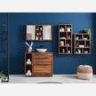 Mobile per lavabo TRANGLE con 2 cassetti Legno massello di Sheesham