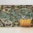 Vliesbehang De Oude Wereld vliespapier - beige - 384 x 255 cm