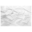 Vliestapete Abstrakte 3D Optik Vliespapier - Weiß - 384 x 255 cm