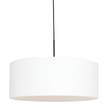 Lampada a sospensione Liiri IV Cotone / Alluminio - 1 punto luce
