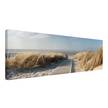 Leinwandbild Ostsee Strand II Beige - 150 x 50 x 2 cm - Breite: 150 cm