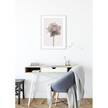 Tableau déco Rose Papier - Blanc / Rose