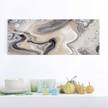 Tableau en verre Pierre I Beige - 125 x 50 x 0,4 cm - 125 x 50 cm
