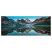 Quadro di vetro Lake Magog Blu - 125 x 50 x 0,4 cm