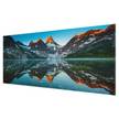Quadro di vetro Lake Magog Blu - 125 x 50 x 0,4 cm