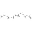 Plafonnier Robby VIII Fer - 6 ampoules