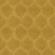 Fotomurale Hexagon Oker Marrone - 0,52m  x 10,05m  x 0,02m