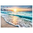 Fotomurale Walk Along the Seashore Tessuto non tessuto - Multicolore - 100 x 70 cm