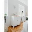 Kast Bombita wit/Artisan eikenhouten look