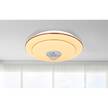 Lampada da soffitto Santina Vetro acrilico / Ferro - 1 punto luce