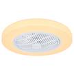 Ventilatore a LED Joey I Vetro acrilico / Ferro - 1 punto luce