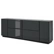 Sideboard now to go colour V Hochglanz Diamantgrau / Diamantgrau