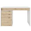 Bureau Sinclair wit/eikenhouten look