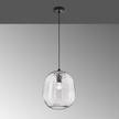 Hanglamp Bretagne I glas/ijzer - 1 lichtbron