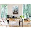 Wandbild Hunting Holzwerkstoff & Leinen - Mehrfarbig