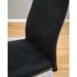 Chaise cantilever Claras Noir - Lot de 4