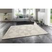 Laagpolig vloerkleed Optik Manipu polyester/polypropeen - Crèmekleurig/beige - 200 x 290 cm