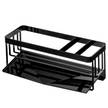Organizer per portasapone Tower Acciaio - Nero