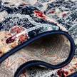 Tapis Jaleh 35 % polyester - Bleu marine - 160 x 230 cm