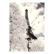 Afbeelding Paris White Paris polyester PVC/sparrenhout - wit/grijs