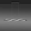 LED-Pendelleuchte Swing Kunststoff / Aluminium; Eisen - 2-flammig