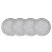Teller-Set HENLEY (4-tlg.) Steinzeug - Durchmesser: 22 cm