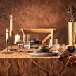 Glas-Set TOUCH OF GOLD (6er-Set) Klarglas - Durchscheinend