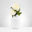 Vase BLANC BELLE Porcelaine - Blanc