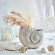 Vase REEF Aluminium - Silber
