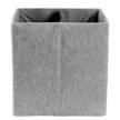Aufbewahrungsbox TIDY UP Polyester PVC - Grau - Grau