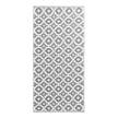 In-/ Outdoorteppich COLOUR CLASH Mosaik Polypropylen / recyceltes Material - Grau