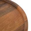 Bijzettafel Ugo I massief mangohout/metaal - mangohout/zwart