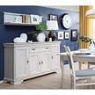 Dressoir Summerbrook witte eikenhouten look