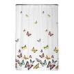 Anti-Schimmel Duschvorhang Schmetterling Polyester - Mehrfarbig - 120 x 200 cm