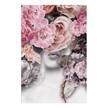Wandbild Give Me Kiss Leinwand - Pink - 80 x 120 cm