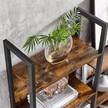 Scaffale Leesville IV Marrone / Nero