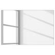 Spiegel Set-One Weiß - Holzwerkstoff - 91 x 60 x 2 cm