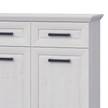 Sideboard New Dessa III Kiefer Weiß Dekor