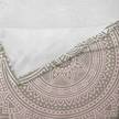 Plaid Mandala Polyester - Rose pâle / Beige - 125 x 175 cm