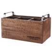 Besteckträger STANDARD SUPPLY Mangoholz - Braun