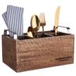 Besteckträger STANDARD SUPPLY Mangoholz - Braun