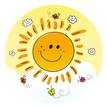 Lampada LED per cameretta Sunny I Policarbonato - 1 punto luce