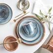Tasse HILDA Steingut - Dunkelblau