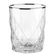 Trinkglas UPSCALE Klarglas - Silber