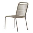 Stapelstuhl LOOPS (2er-Set) Eisen - Taupe