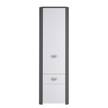 Armadio Necton I Bianco / Grigio scuro