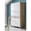 Armadio Thurles Bianco / Effetto rovere Sonoma