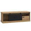 Tv-meubel Tallberg II Grandson eikenhouten look/zwart