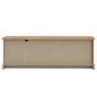 Tv-meubel Tallberg II Grandson eikenhouten look/zwart